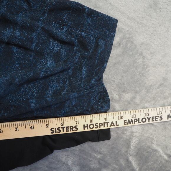 Lululemon‎ T.H.E. 9" Shorts Mens Size M Linerless Navy Blue Black Running Gym - Picture 3 of 8